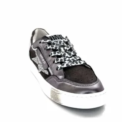 Teenager|Baskets<Semerdjian Baskets SMR23 Ales A625 Cuir Métallique Gris Daim Gris GrisMétal