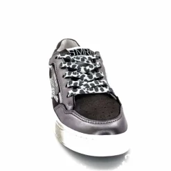 Teenager|Baskets<Semerdjian Baskets SMR23 Ales A625 Cuir Métallique Gris Daim Gris GrisMétal