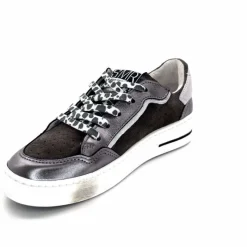 Teenager|Baskets<Semerdjian Baskets SMR23 Ales A625 Cuir Métallique Gris Daim Gris GrisMétal