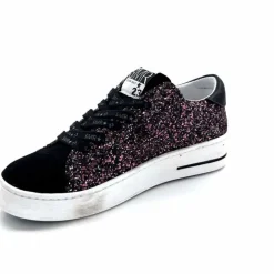 Teenager|Fantaisie<Semerdjian Baskets SMR23 Maya A651 Daim Paillettes Rose Noir