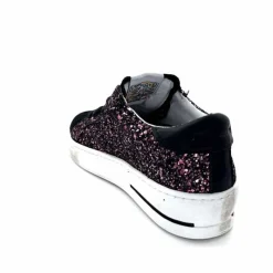 Teenager|Fantaisie<Semerdjian Baskets SMR23 Maya A651 Daim Paillettes Rose Noir