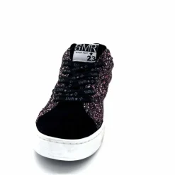 Teenager|Fantaisie<Semerdjian Baskets SMR23 Maya A651 Daim Paillettes Rose Noir