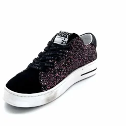 Teenager|Fantaisie<Semerdjian Baskets SMR23 Maya A651 Daim Paillettes Rose Noir
