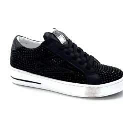 Teenager|Baskets<Semerdjian Baskets SMR23 Maya A412 Daim &amp; Strass Noir