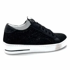 Teenager|Baskets<Semerdjian Baskets SMR23 Maya A412 Daim &amp; Strass Noir