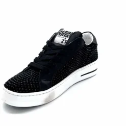 Teenager|Baskets<Semerdjian Baskets SMR23 Maya A412 Daim &amp; Strass Noir