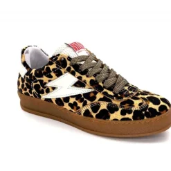 Teenager|Animalier<Semerdjian Baskets SMR23 Risy A223 Cuir Léo Léopard