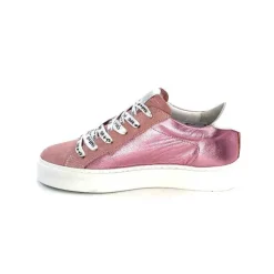 Teenager|Baskets<Semerdjian Baskets SMR Viken 11710 Cuir Métallique Daim Rose