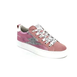 Teenager|Baskets<Semerdjian Baskets SMR Viken 11710 Cuir Métallique Daim Rose