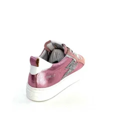 Teenager|Baskets<Semerdjian Baskets SMR Viken 11710 Cuir Métallique Daim Rose