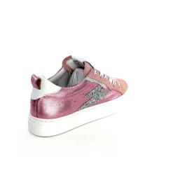 Teenager|Baskets<Semerdjian Baskets SMR Viken 11710 Cuir Métallique Daim Rose