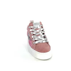 Teenager|Baskets<Semerdjian Baskets SMR Viken 11710 Cuir Métallique Daim Rose