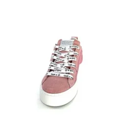 Teenager|Baskets<Semerdjian Baskets SMR Viken 11710 Cuir Métallique Daim Rose