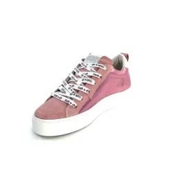 Teenager|Baskets<Semerdjian Baskets SMR Viken 11710 Cuir Métallique Daim Rose