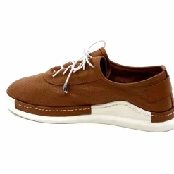 Basic|Baskets<428-ivoire Baskets Souples Ivoire G377 791 Cuir Marron