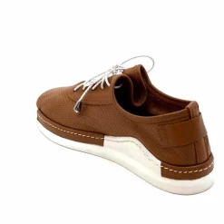 Basic|Baskets<428-ivoire Baskets Souples Ivoire G377 791 Cuir Marron