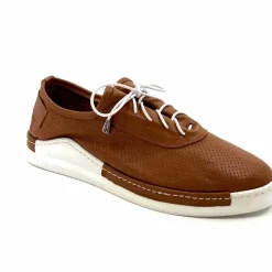 Basic|Baskets<428-ivoire Baskets Souples Ivoire G377 791 Cuir Marron