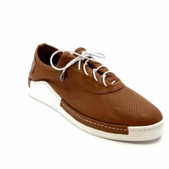 Basic|Baskets<428-ivoire Baskets Souples Ivoire G377 791 Cuir Marron