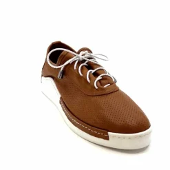 Basic|Baskets<428-ivoire Baskets Souples Ivoire G377 791 Cuir Marron