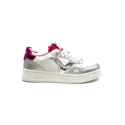 Teenager|Décontracté<Victoria Baskets 1257120 Cuir Argent Rose Blanc