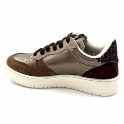 Teenager|Baskets<Victoria Baskets 1258257 Cuir Platine Marron