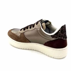 Teenager|Baskets<Victoria Baskets 1258257 Cuir Platine Marron