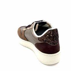 Teenager|Baskets<Victoria Baskets 1258257 Cuir Platine Marron
