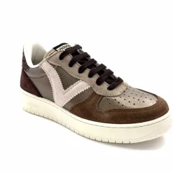 Teenager|Baskets<Victoria Baskets 1258257 Cuir Platine Marron