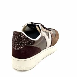 Teenager|Baskets<Victoria Baskets 1258257 Cuir Platine Marron