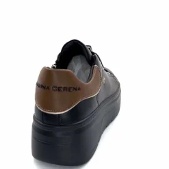 Masculin|Bijoux<Ivoire0130a Baskets Zip Ivoire 675527 Cuir Noir