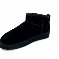 Fourrure|Fourrées<Liu.Jo Boots Fourrées Mouton Sf423 Daim Noir