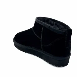 Fourrure|Fourrées<Liu.Jo Boots Fourrées Mouton Sf423 Daim Noir