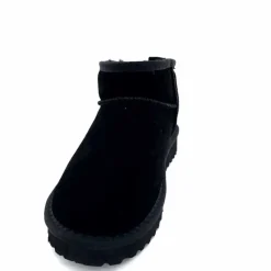 Fourrure|Fourrées<Liu.Jo Boots Fourrées Mouton Sf423 Daim Noir