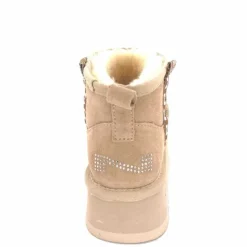 Fourrées|Bottines<Nathan Baume Boots Fourrées Mouton 242 N77 03 Daim Beige