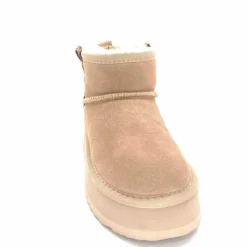 Fourrées|Bottines<Nathan Baume Boots Fourrées Mouton 242 N77 03 Daim Beige