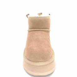 Fourrées|Bottines<Nathan Baume Boots Fourrées Mouton 242 N77 03 Daim Beige