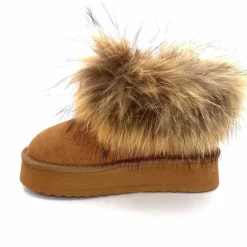 Fourrure|Animalier<Nathan Baume Boots Fourrure 242 N79 03 Daim Camel