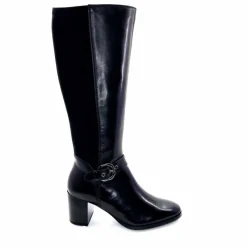 Talon|Féminin<Regarde Le Ciel Bottes à Talon Joan 18 Cuir Noir