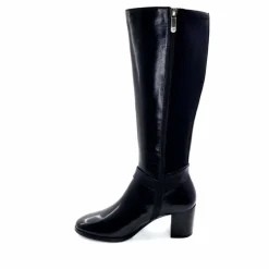 Talon|Féminin<Regarde Le Ciel Bottes à Talon Joan 18 Cuir Noir