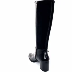 Talon|Féminin<Regarde Le Ciel Bottes à Talon Joan 18 Cuir Noir
