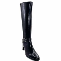 Talon|Féminin<Regarde Le Ciel Bottes à Talon Joan 18 Cuir Noir
