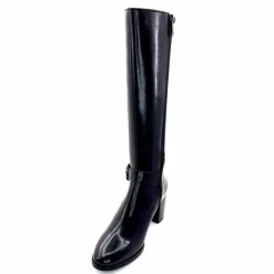 Talon|Féminin<Regarde Le Ciel Bottes à Talon Joan 18 Cuir Noir