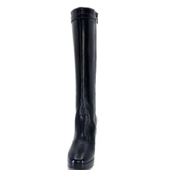 Féminin|Bottes<Nero Giardini Bottes à Talons 1308723 De 100 Cuir Noir