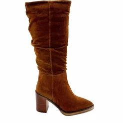 Elégant|Bottes<Alpe Bottes 5219 Daim Cuero Marron