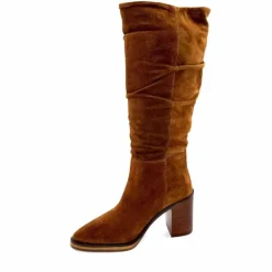 Elégant|Bottes<Alpe Bottes 5219 Daim Cuero Marron
