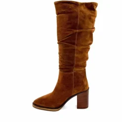 Elégant|Bottes<Alpe Bottes 5219 Daim Cuero Marron