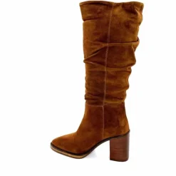 Elégant|Bottes<Alpe Bottes 5219 Daim Cuero Marron