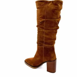 Elégant|Bottes<Alpe Bottes 5219 Daim Cuero Marron