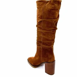 Elégant|Bottes<Alpe Bottes 5219 Daim Cuero Marron