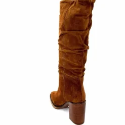 Elégant|Bottes<Alpe Bottes 5219 Daim Cuero Marron